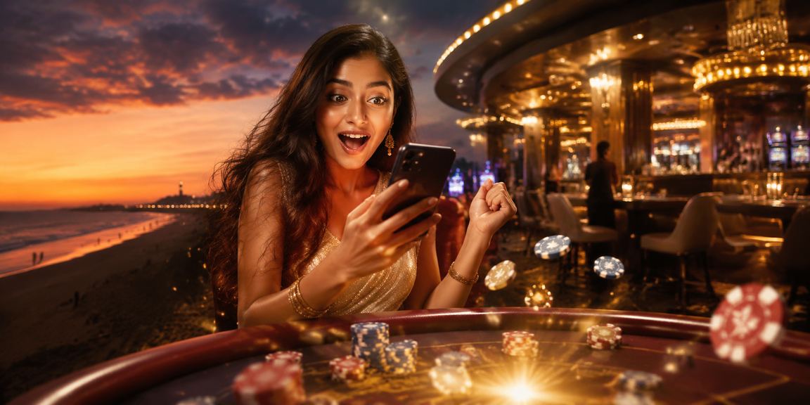 Chennai football fan enjoying ISL betting on mobile